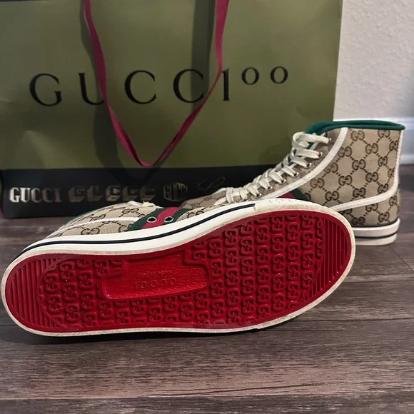 MEN'S GUCCI TENNIS 1977 HIGH TOP SNEAKER